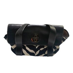 KATE SPADE  Turn Lock Zebra Print Bag